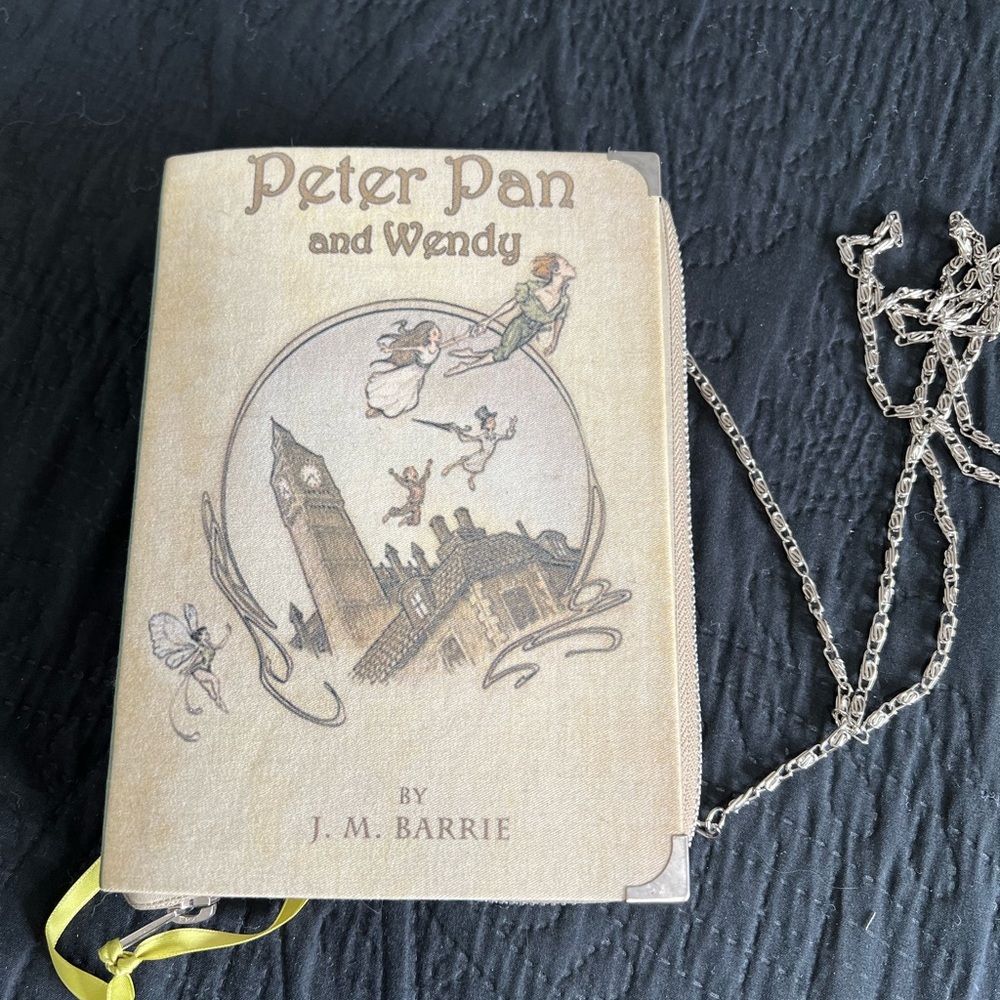 Handmade Peter Pan purse